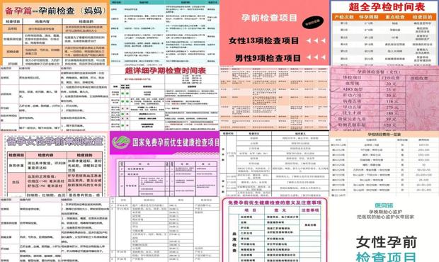 汕头免费孕检 - 汕头孕前检查有什么项目