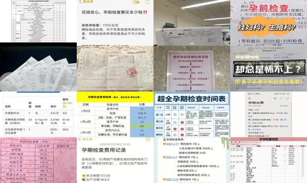 汕头孕前检查费用