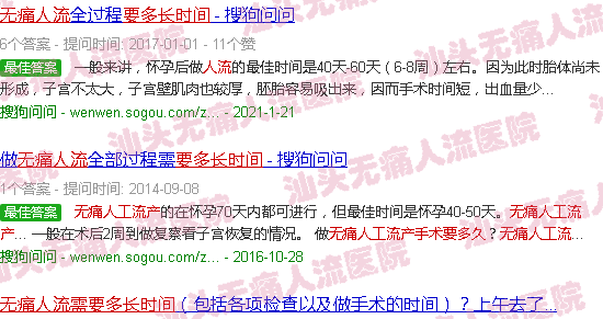 汕头*人流要多久