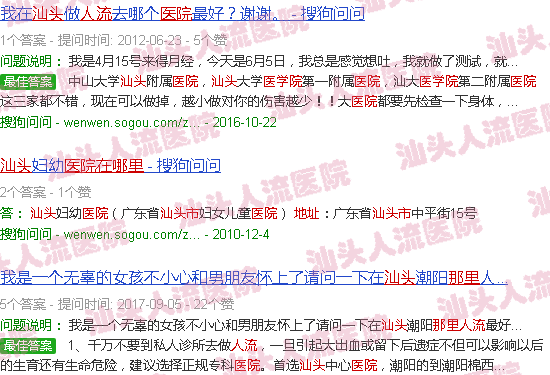 汕头*人流医院地址在那里