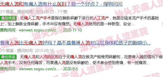 汕头有痛人流和*人流的区别